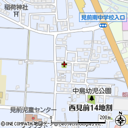 和野2号幼児公園周辺の地図