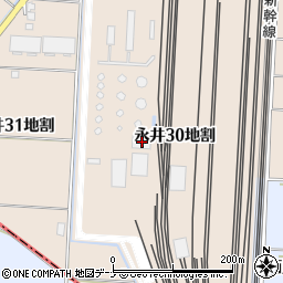 岩手県盛岡市永井３０地割127周辺の地図
