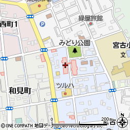 宮古第一病院（弘慈会）周辺の地図
