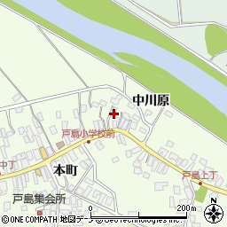 秋田県秋田市河辺戸島本町228周辺の地図