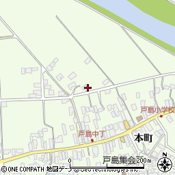 秋田県秋田市河辺戸島中川原103周辺の地図