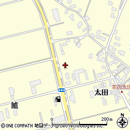 ファミリーマート秋田雄和店周辺の地図