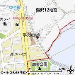岩手県盛岡市湯沢１１地割52-5周辺の地図