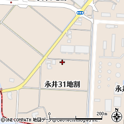 岩手県盛岡市永井３１地割周辺の地図