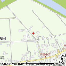秋田県秋田市河辺戸島中川原126周辺の地図