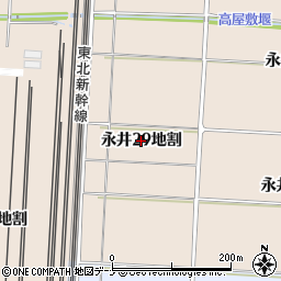岩手県盛岡市永井（２９地割）周辺の地図