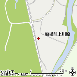 秋田県秋田市四ツ小屋ハッカエ周辺の地図