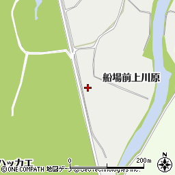 秋田県秋田市四ツ小屋（ハッカエ）周辺の地図