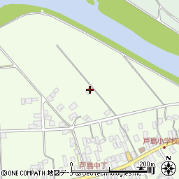 秋田県秋田市河辺戸島中川原98周辺の地図
