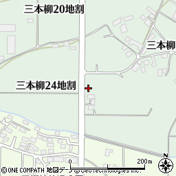 岩手県盛岡市三本柳２４地割108-1周辺の地図