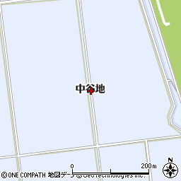 秋田県秋田市豊岩豊巻中谷地周辺の地図