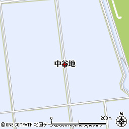 秋田県秋田市豊岩豊巻（中谷地）周辺の地図