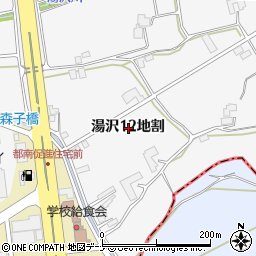 岩手県盛岡市湯沢１２地割周辺の地図