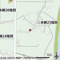 岩手県盛岡市三本柳２４地割26周辺の地図