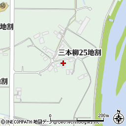 岩手県盛岡市三本柳２５地割周辺の地図