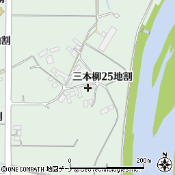 岩手県盛岡市三本柳２５地割4周辺の地図