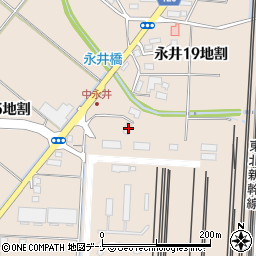 岩手県盛岡市永井３０地割17-1周辺の地図