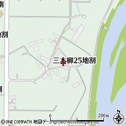 岩手県盛岡市三本柳２５地割22周辺の地図