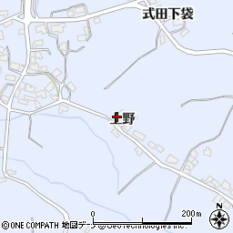 秋田県秋田市河辺和田上野5周辺の地図