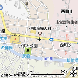 川崎タクシー　配車センター周辺の地図