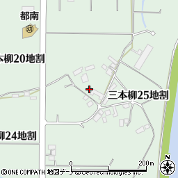 岩手県盛岡市三本柳２４地割22周辺の地図