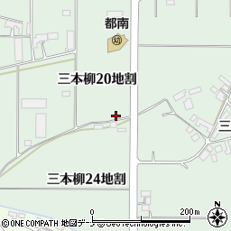 岩手県盛岡市三本柳２０地割周辺の地図