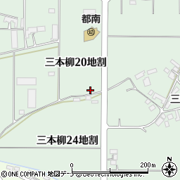 岩手県盛岡市三本柳（２０地割）周辺の地図