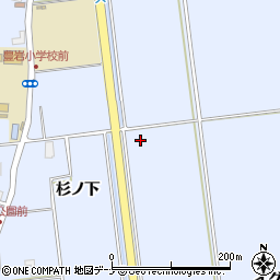 寺内新屋雄和線周辺の地図