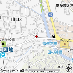 松山荘　さぽーとセンターフルール周辺の地図