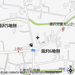 岩手県盛岡市湯沢５地割43周辺の地図