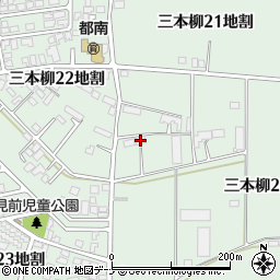 岩手県盛岡市三本柳２１地割1-2周辺の地図