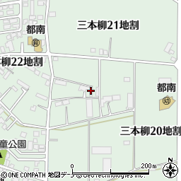 岩手県盛岡市三本柳２１地割7周辺の地図