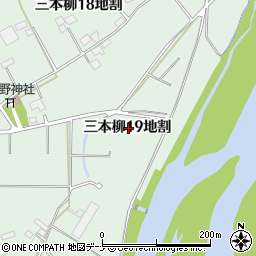 岩手県盛岡市三本柳１９地割周辺の地図