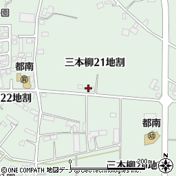 岩手県盛岡市三本柳２１地割77周辺の地図