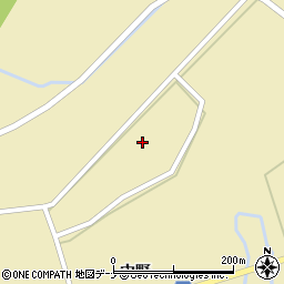 秋田県大仙市協和船岡上中野周辺の地図