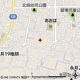 岩手県盛岡市永井２０地割47-1周辺の地図