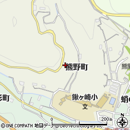 岩手県宮古市熊野町8周辺の地図
