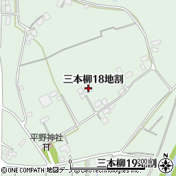 岩手県盛岡市三本柳１８地割周辺の地図