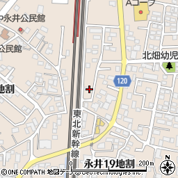 株式会社日電　東北支店周辺の地図