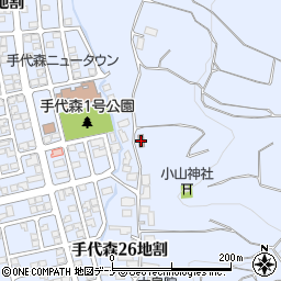 滝村自治公民館周辺の地図