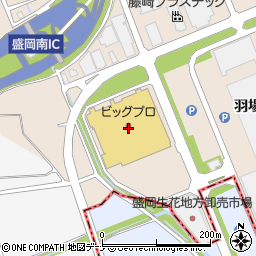 株式会社ベルジョイス　ビッグプロ周辺の地図