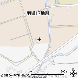 岩手県盛岡市羽場１７地割36-1周辺の地図