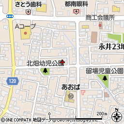 岩手県盛岡市永井２０地割17-56周辺の地図