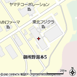 東北フジクラ周辺の地図