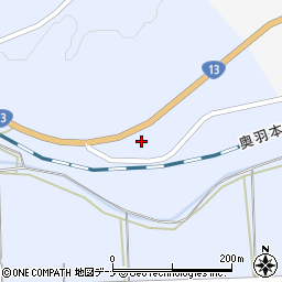 秋田県秋田市河辺和田79周辺の地図