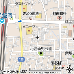 岩手県盛岡市永井２０地割17-28周辺の地図