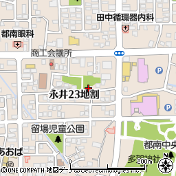 岩手県盛岡市永井２３地割29周辺の地図