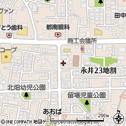 岩手県盛岡市永井２３地割7-48周辺の地図