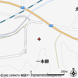 秋田県秋田市河辺神内一本柳周辺の地図