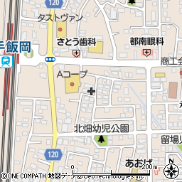 岩手県盛岡市永井２０地割17-25周辺の地図